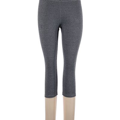 Bebe Sport Women Gray Leggings L